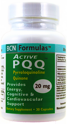 Pure PQQ (Pyrroloquinoline quinone) 20 mg, 30 Veggie Caps 